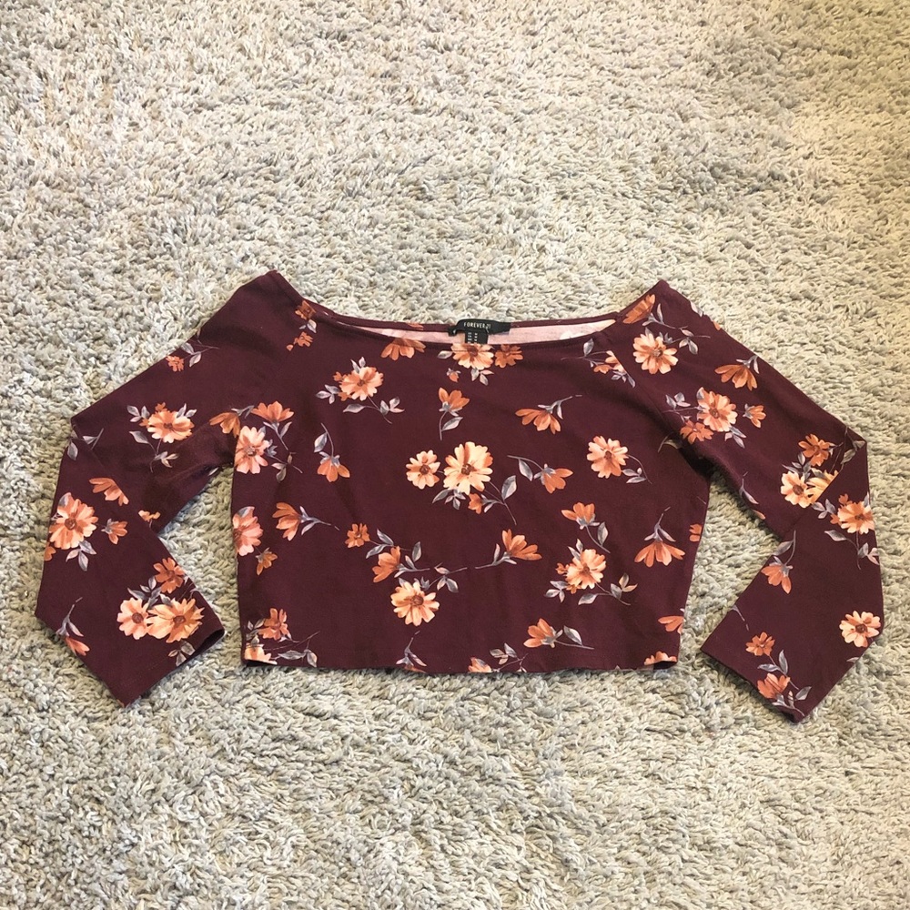 Bundle of 6 Crop tops - Floral and Patterned - Picture 4 of 7